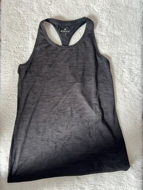 Athleta Black Heather Racerback Tank